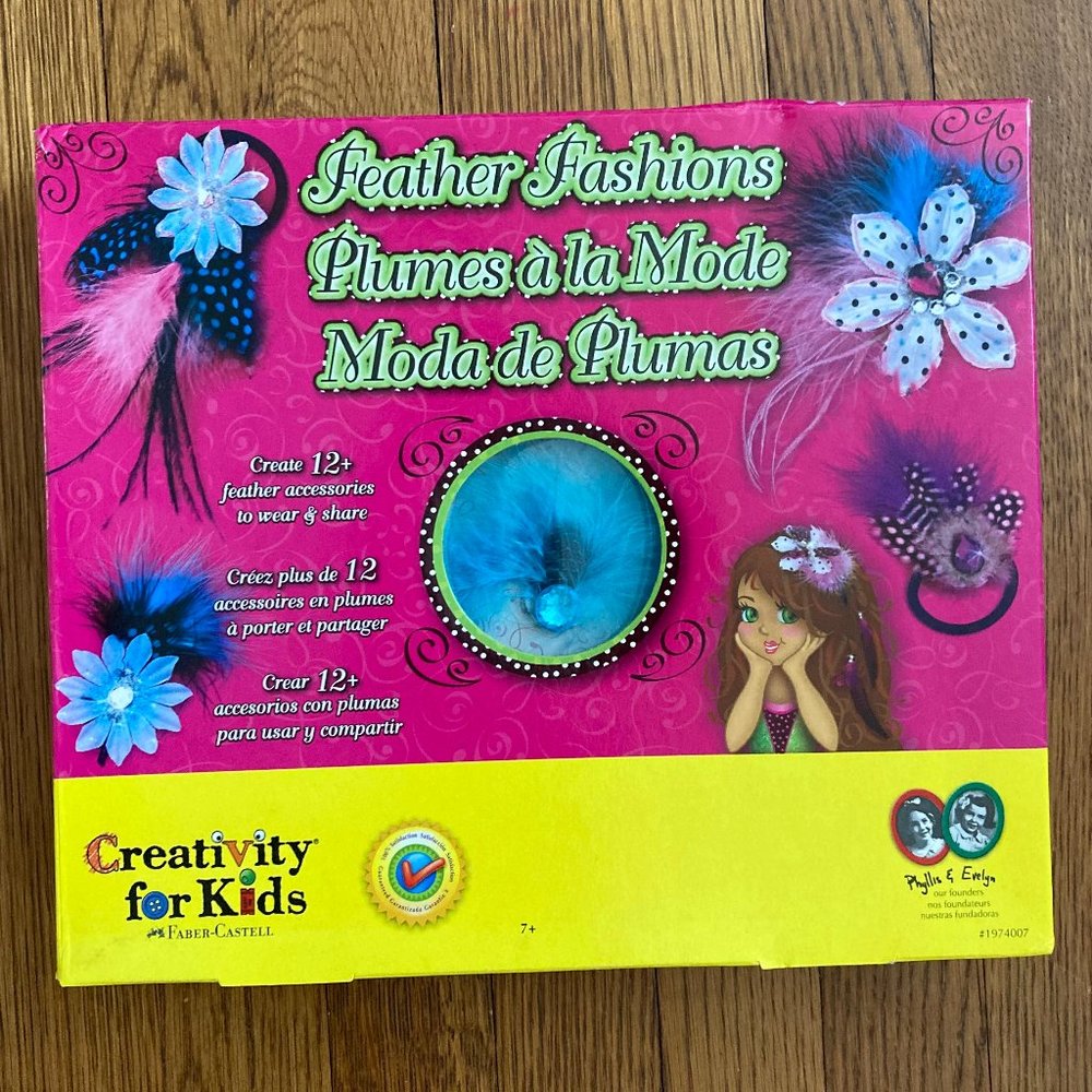 New- Creativity for Kids/ Feather Fashions